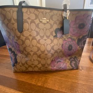 Coach Kaffe Floral Tote